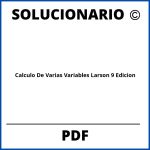 Solucionario Calculo De Varias Variables Larson 9 Edicion Pdf