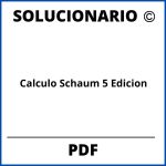 Cálculo Schaum 5Ta Edición Solucionario