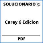Solucionario Carey 6Ta Edicion Pdf Solucionario Carey 6Ta Edicion Pdf