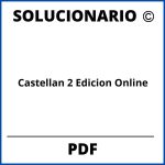 Solucionario Castellan 2 Edicion Online