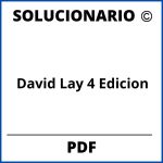 Solucionario David Lay 4 Edicion