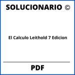 El Calculo Leithold 7 Edicion Pdf Solucionario