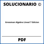 Grossman Algebra Lineal 7Ma Edicion Pdf Solucionario