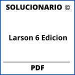 Solucionario Larson 6 Edicion Pdf