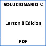 Larson 8 Edicion Solucionario Pdf