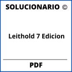 Solucionario Leithold 7 Edicion Español Pdf