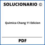Quimica Chang 11 Edicion Solucionario