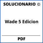 Solucionario Wade 5Ta Edicion Pdf