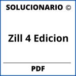 Solucionario Zill 4 Edicion Pdf